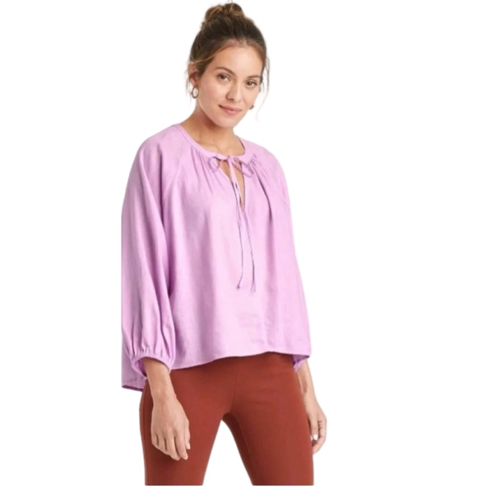 A New Day Raglan Long Sleeve Top